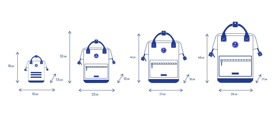 Taille des sacs CABA A